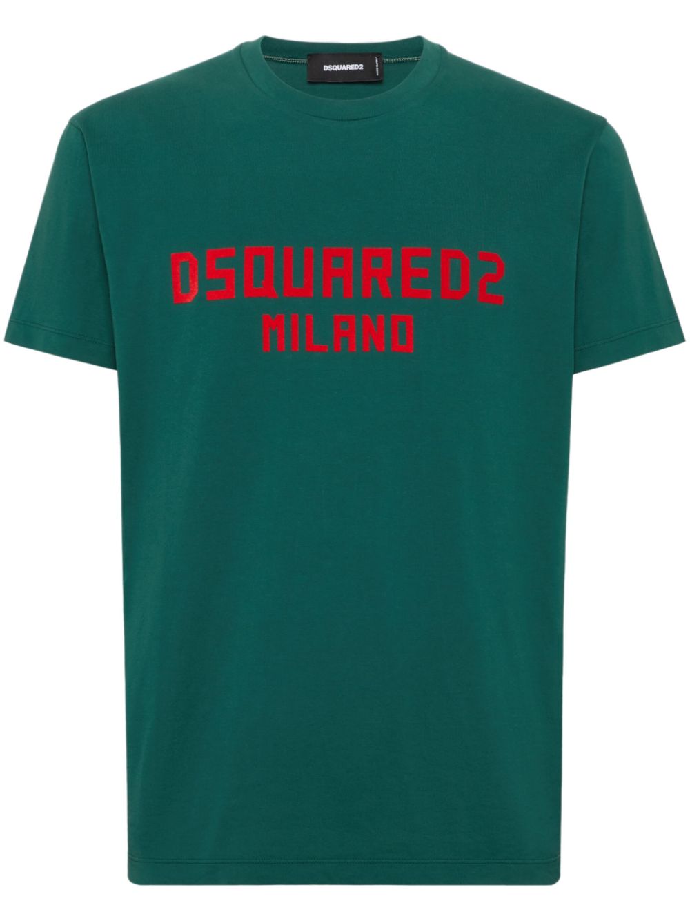 DSQUARED2 T-shirt met logoprint Groen