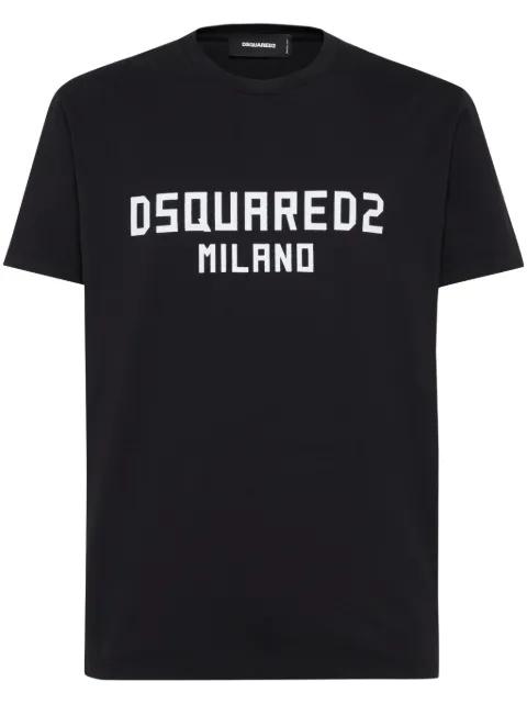 DSQUARED2 تيشيرت بطبعة شعار الماركة