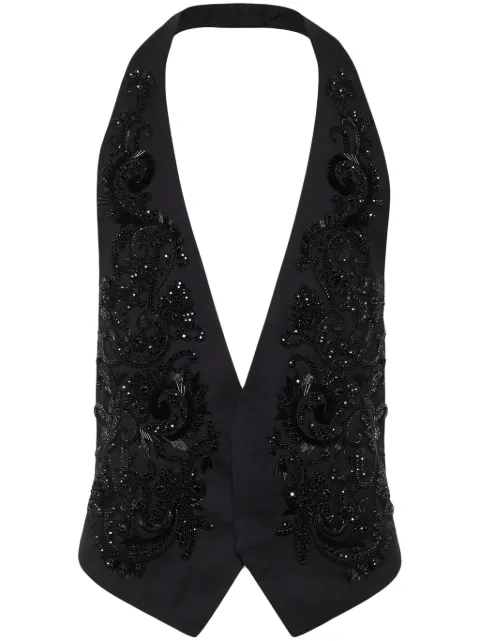 DSQUARED2 sequin-embellished waistcoat
