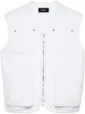 DSQUARED2 denim gilet - White