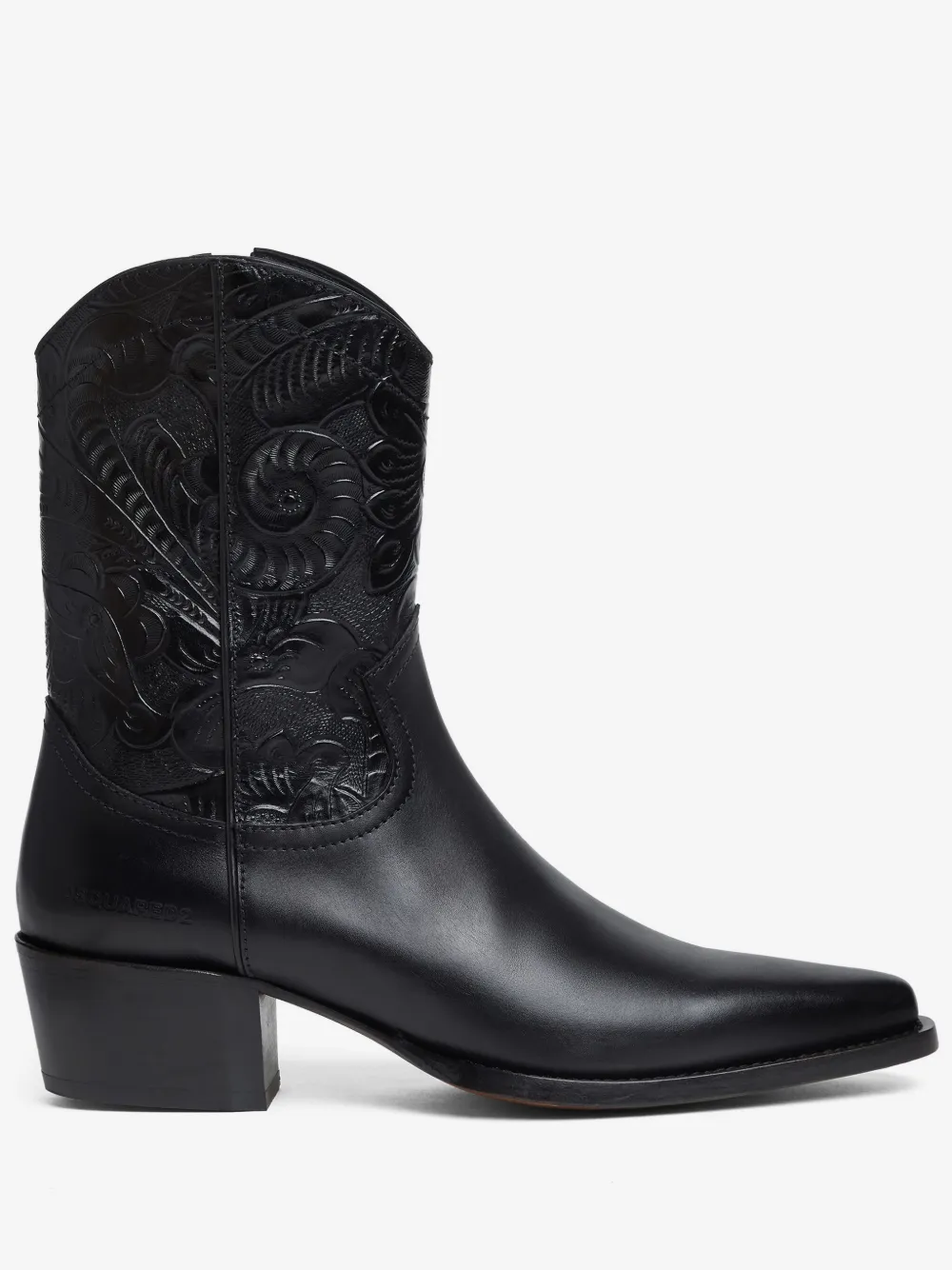 DSQUARED2 læderstøvler | sort | Image 1