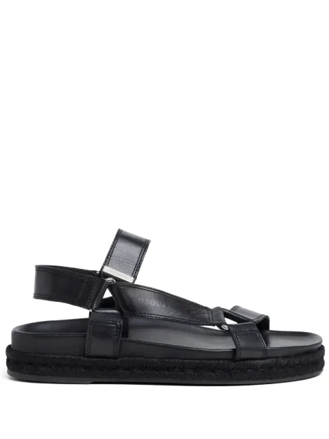 DSQUARED2 logo-plaque sandals