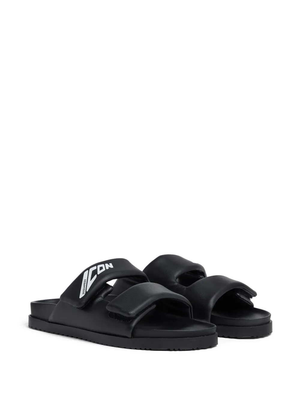 DSQUARED2 Ibra slippers - Zwart