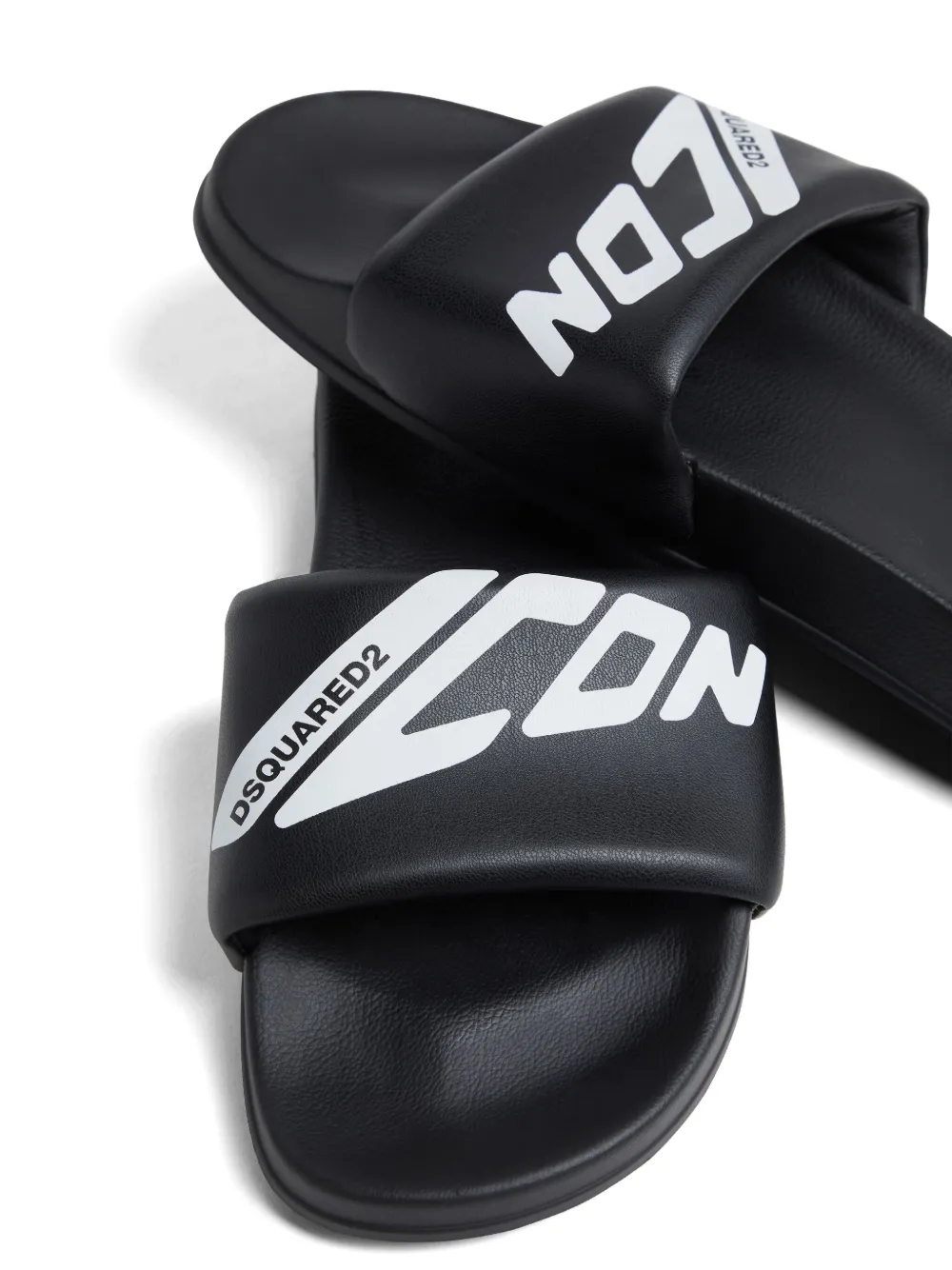 DSQUARED2 Sandali slides con stampa | Scarpe | Image 4