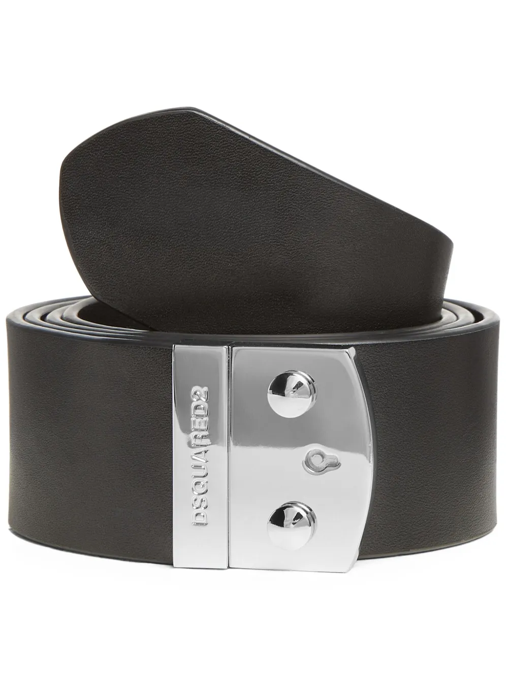 DSQUARED2 cinturón con logo en la hebilla | negro | Image 1