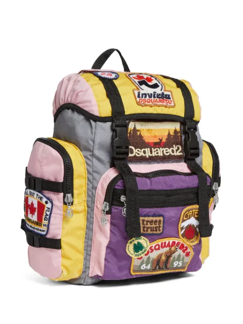 DSQUARED2 x Invicta logo-appliqué backpack BPW003216808165 - 2