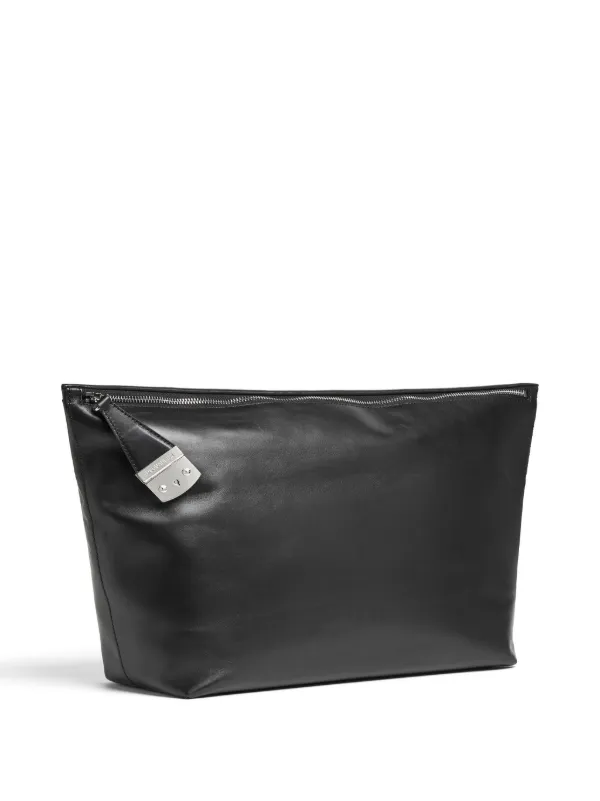 DSQUARED2 Leather Clutch Bag Black FARFETCH PH