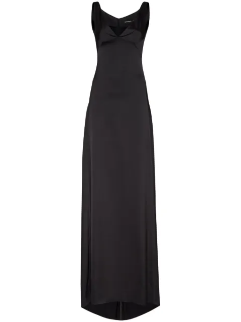 DSQUARED2 satin maxi dress Women