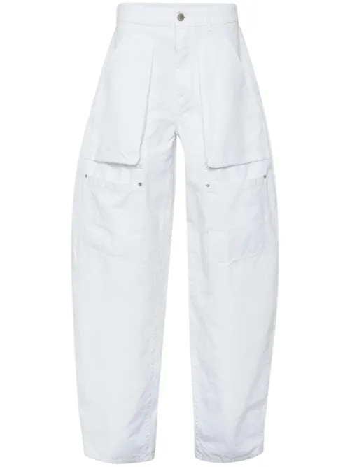 DSQUARED2 pantalon en coton - Blanc - DSQUARED2 - Modalova