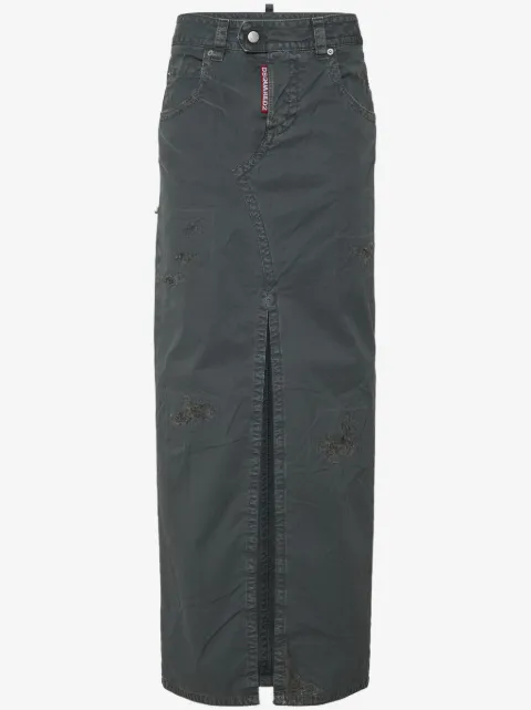 DSQUARED2 cotton maxi skirt