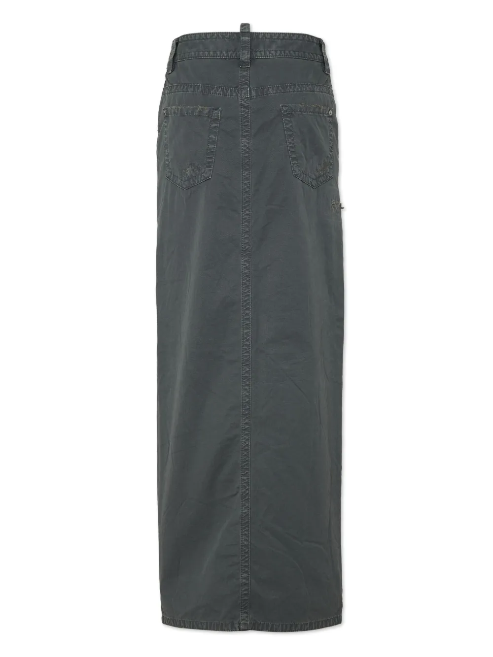 DSQUARED2 Katoenen maxi-rok - Grijs