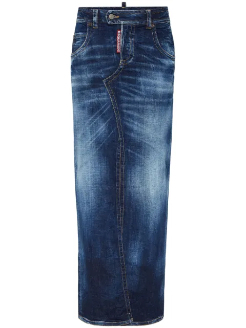 DSQUARED2 denim maxi skirt