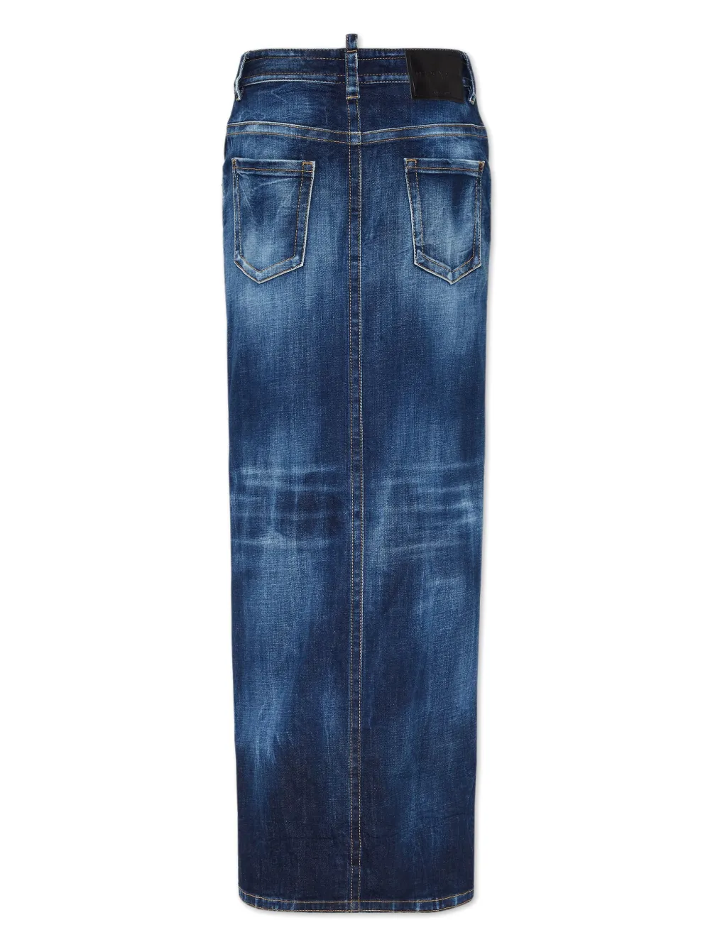 DSQUARED2 jupe en jean à coupe longue | Jupes taille haute | Image 2