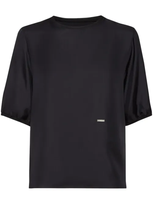 T-shirt à plaque logo - DSQUARED2 - Modalova