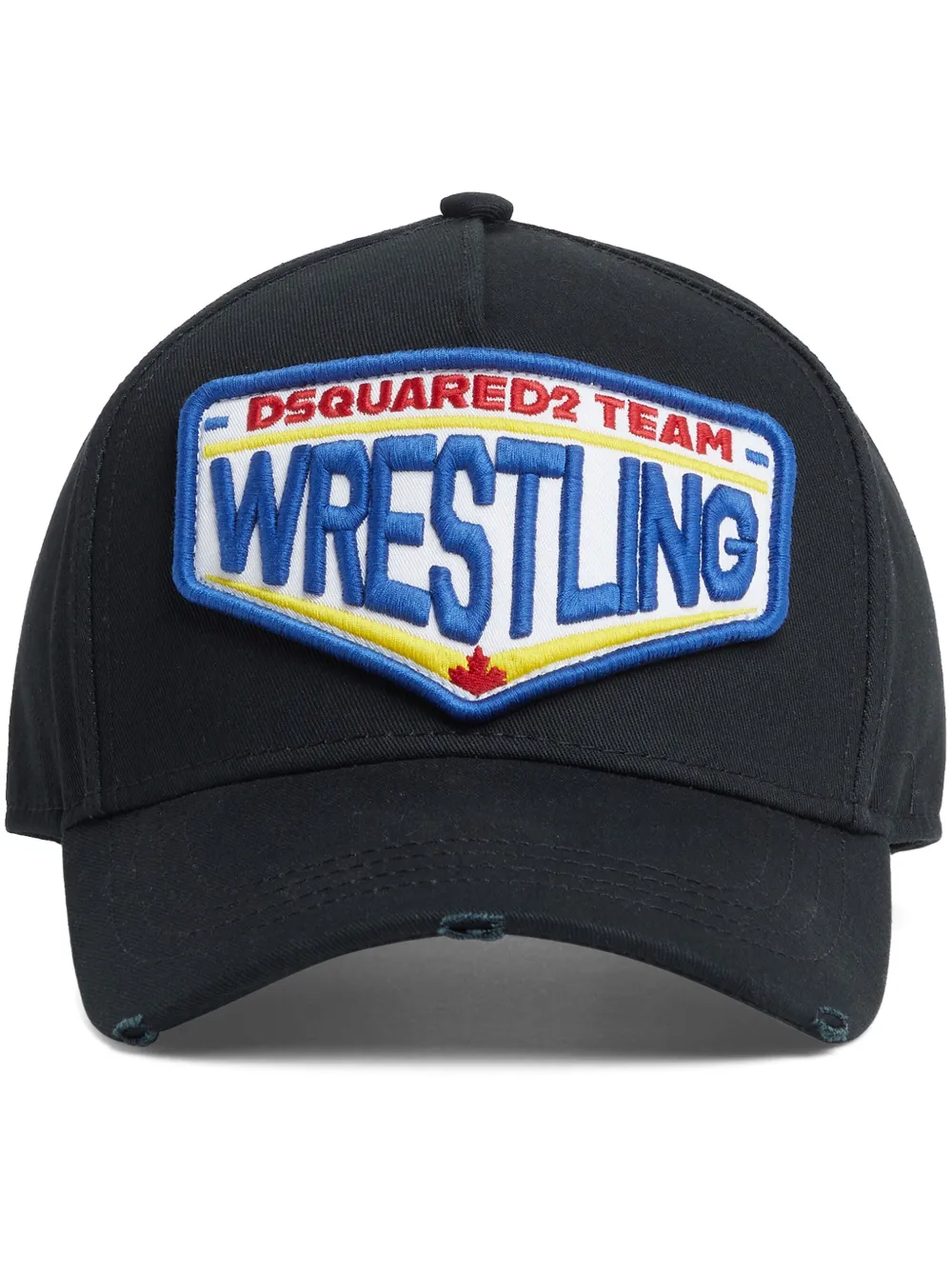 DSQUARED2 logo patch baseball cap | Black | Image 1