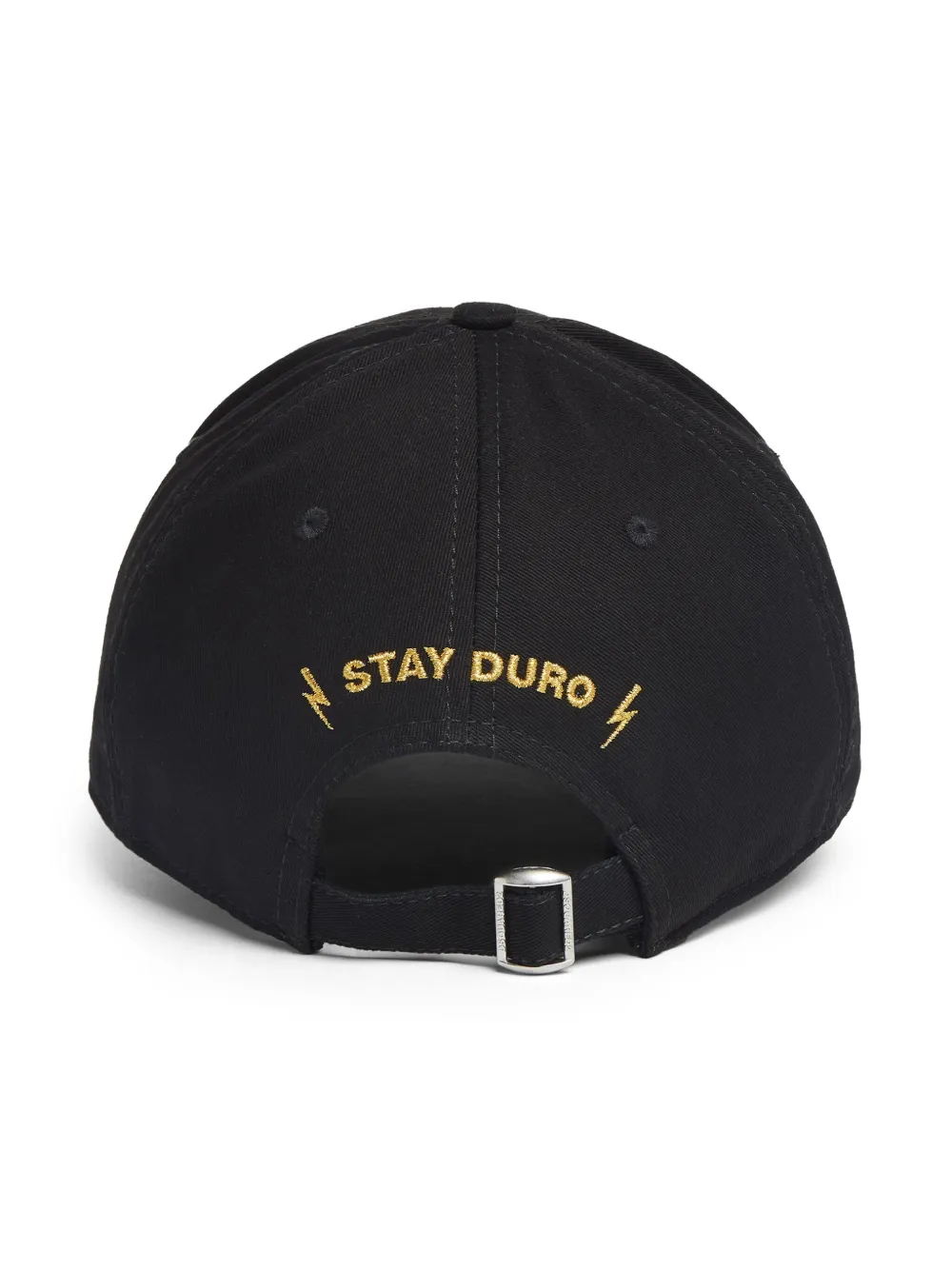 DSQUARED2 Honkbalpet met logoprint - Zwart