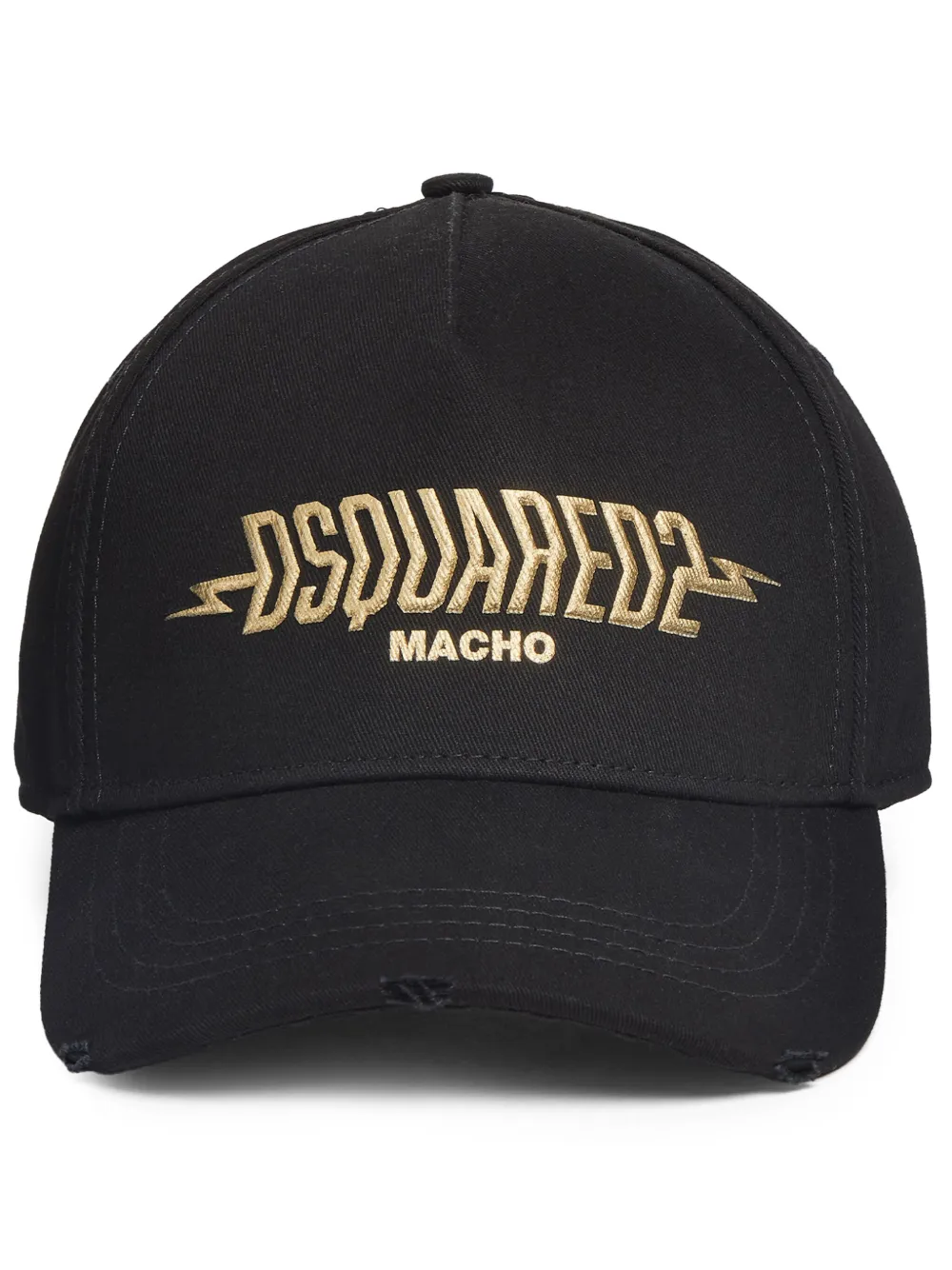 DSQUARED2 logo print baseball cap | Black | Image 1