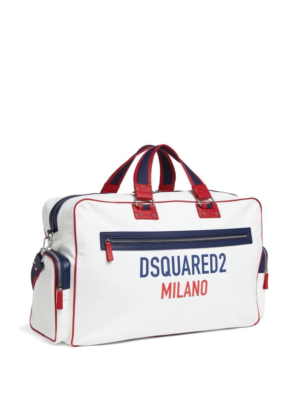 DSQUARED2 Rocco duffeltas Wit