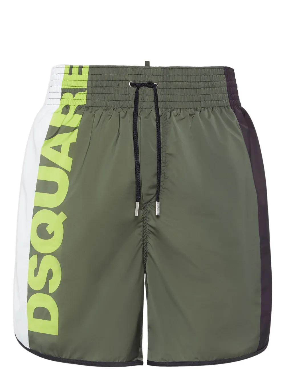 DSQUARED2 colourblock swim shorts | Green | Image 1