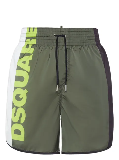 DSQUARED2 colourblock swim shorts