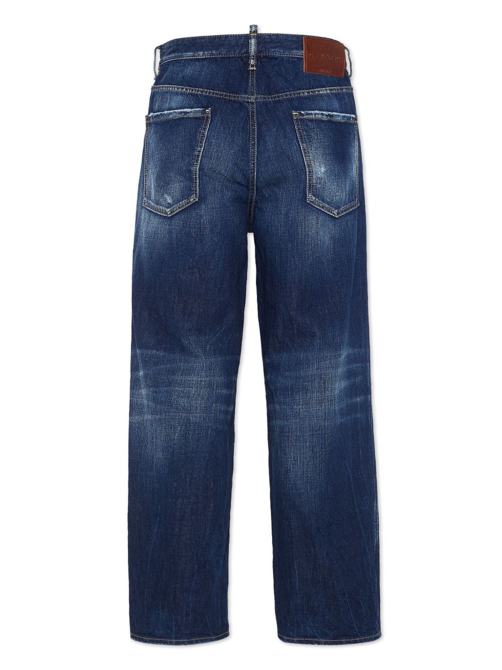 DSQUARED2 Jeans met wijde pijpen - Blauw