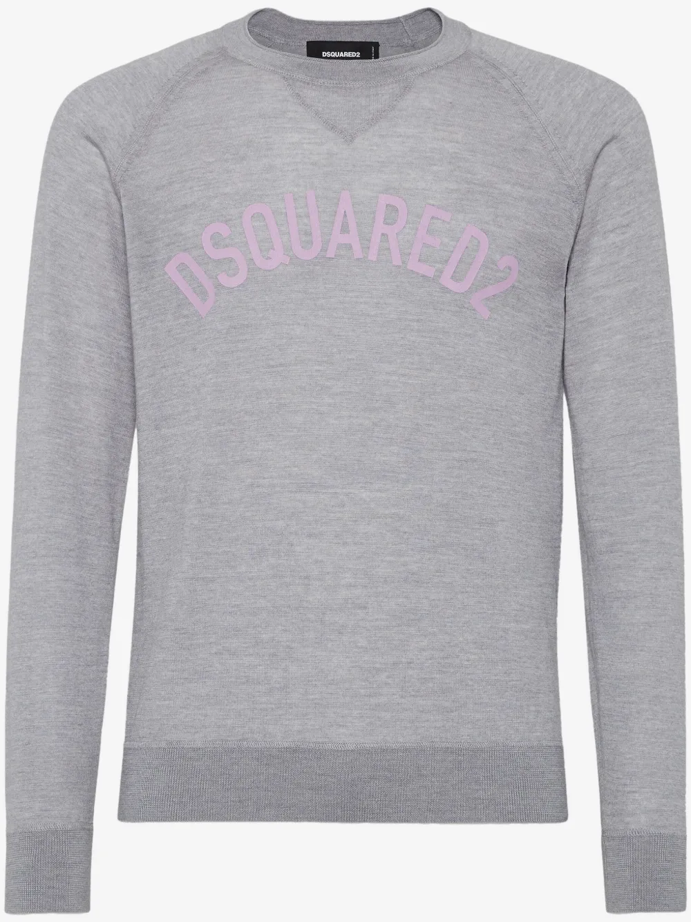 DSQUARED2 suéter con logo estampado | gris | Image 1