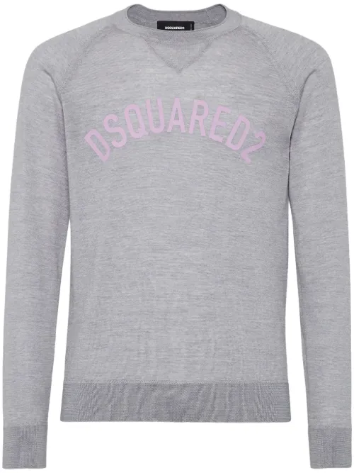 Pull à logo imprimé - DSQUARED2 - Modalova