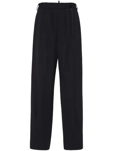 DSQUARED2 virgin wool straight-leg trousers