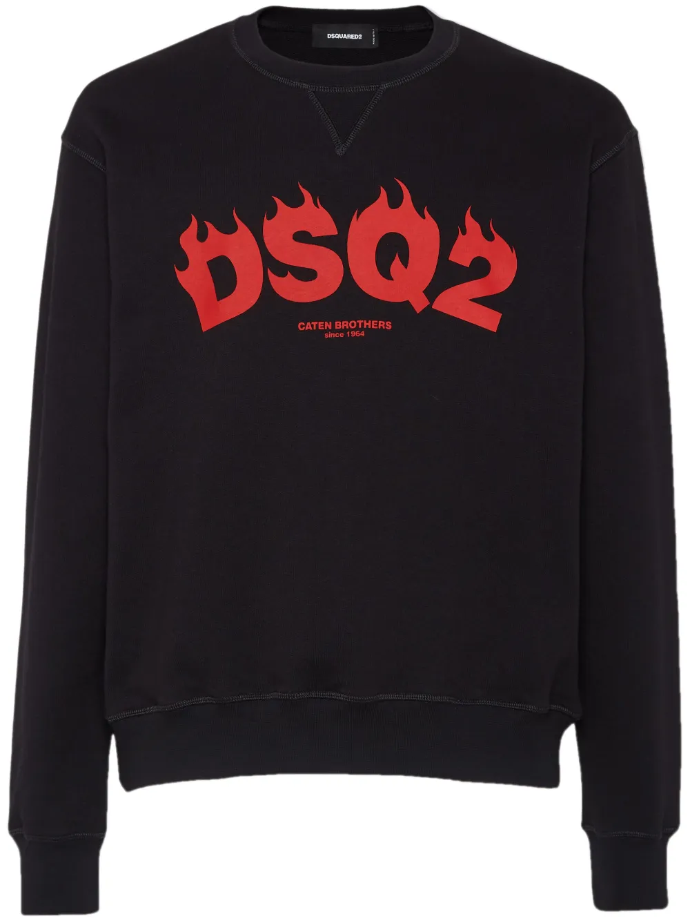 DSQUARED2 DSQ2 cool-fit sweatshirt | Black | Image 1