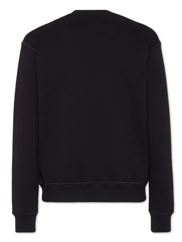 DSQUARED2 Dsq2 クールフィット スウェットシャツ DSQUARED2 DSQ2 クールフィット スウェットシャツ | ブラック
