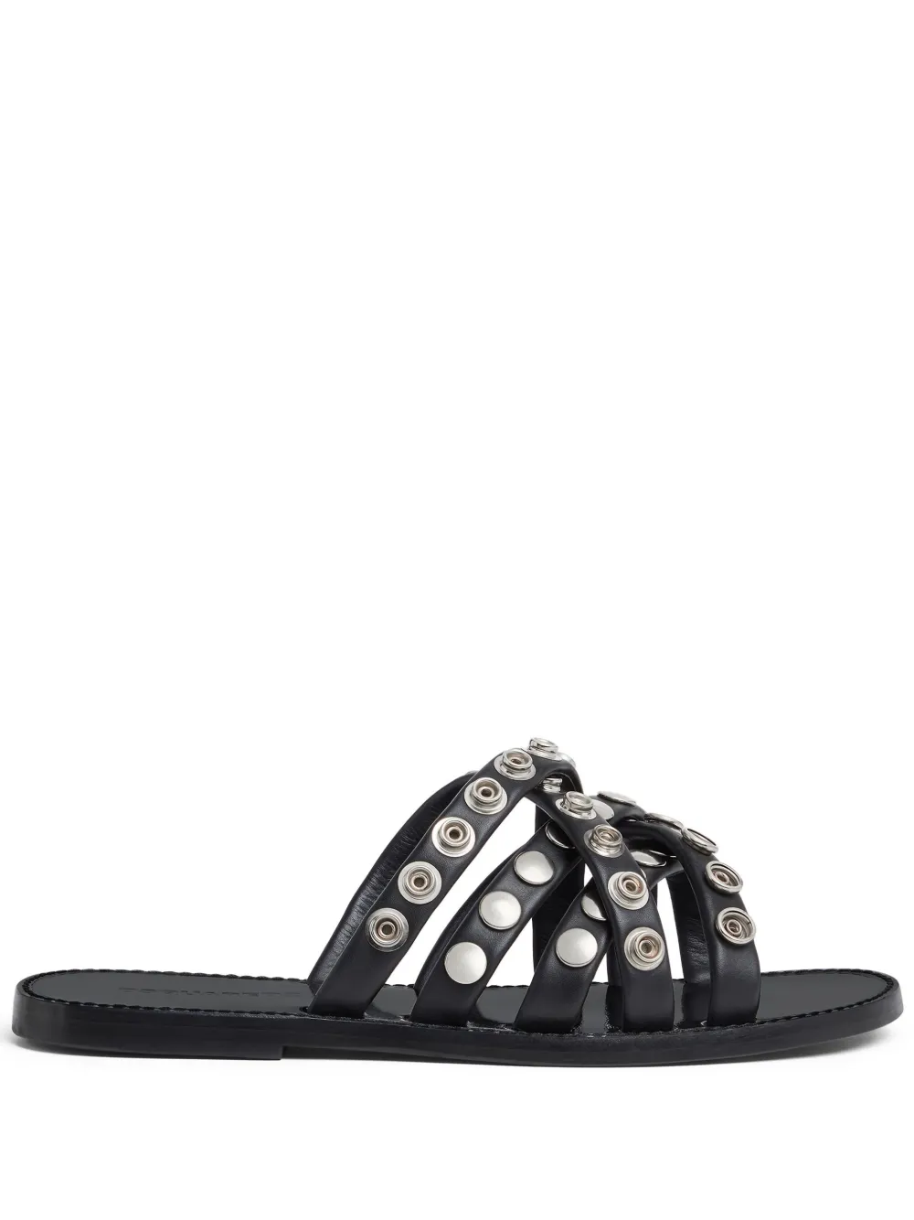 DSQUARED2 stud-embellished sandals Black