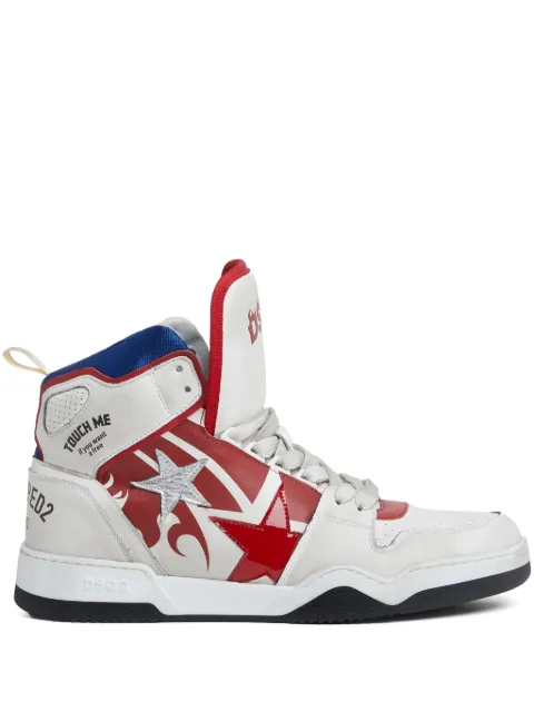 DSQUARED2 logo-print sneakers