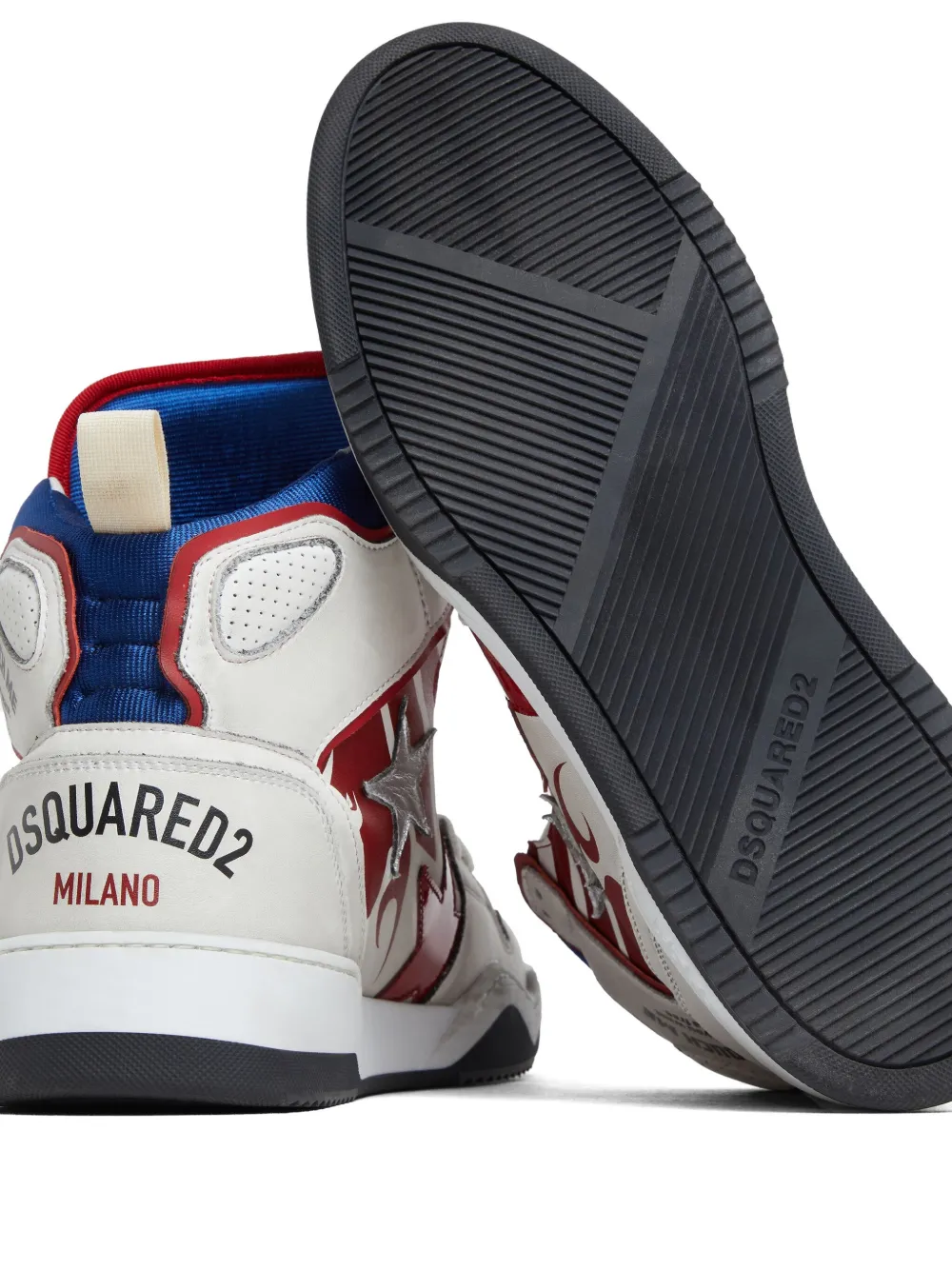 Dsquared2 Logo-print Sneakers In White