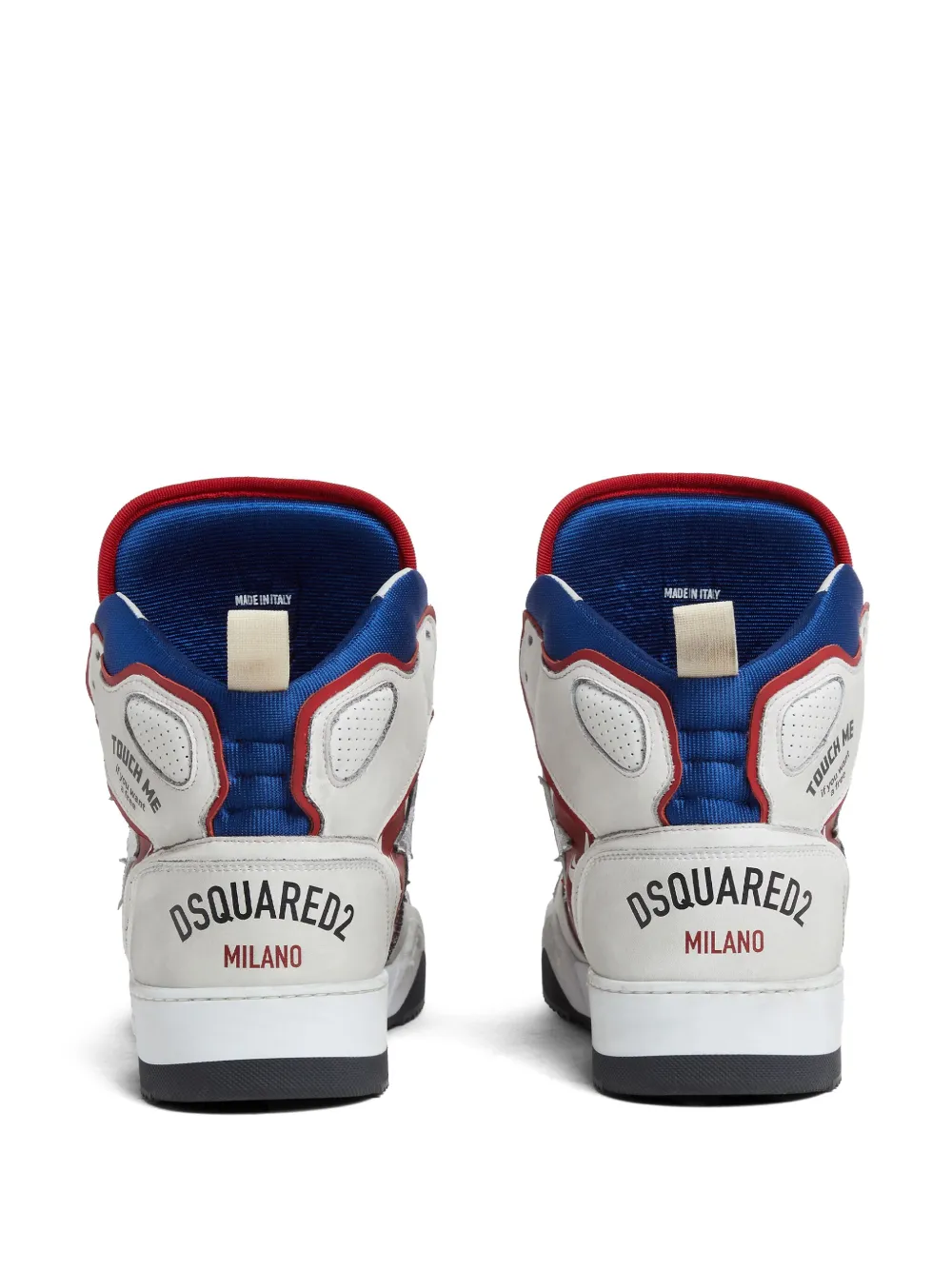 Dsquared2 Logo-print Sneakers In White