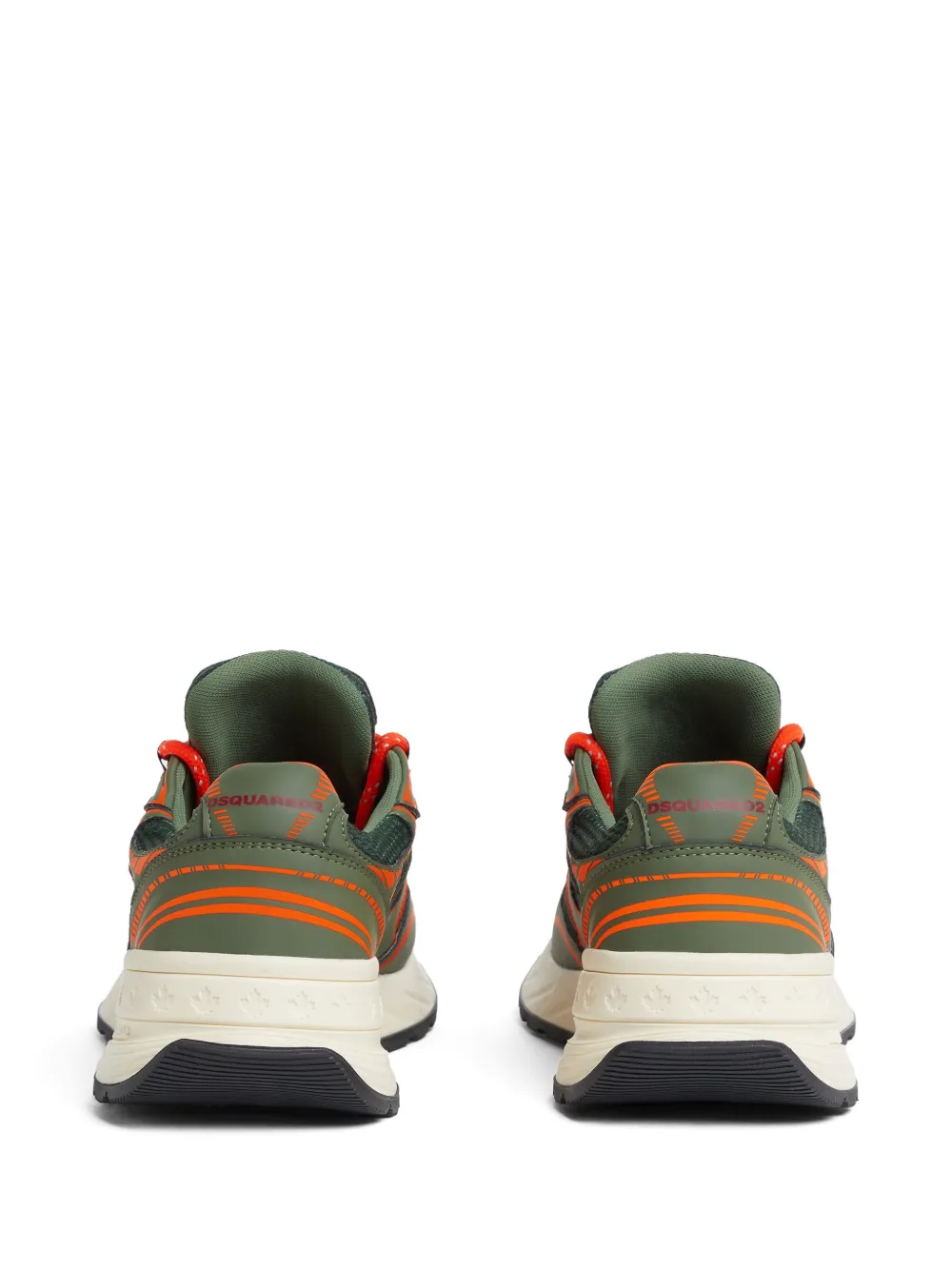 DSQUARED2 lace-up sneakers Green