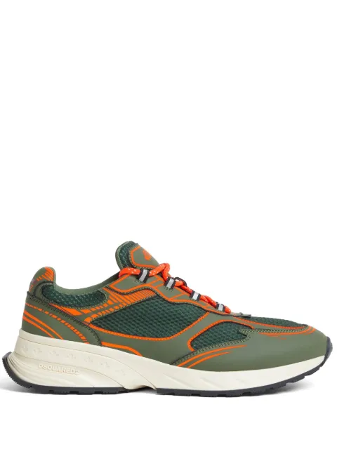 DSQUARED2 tenis con agujetas