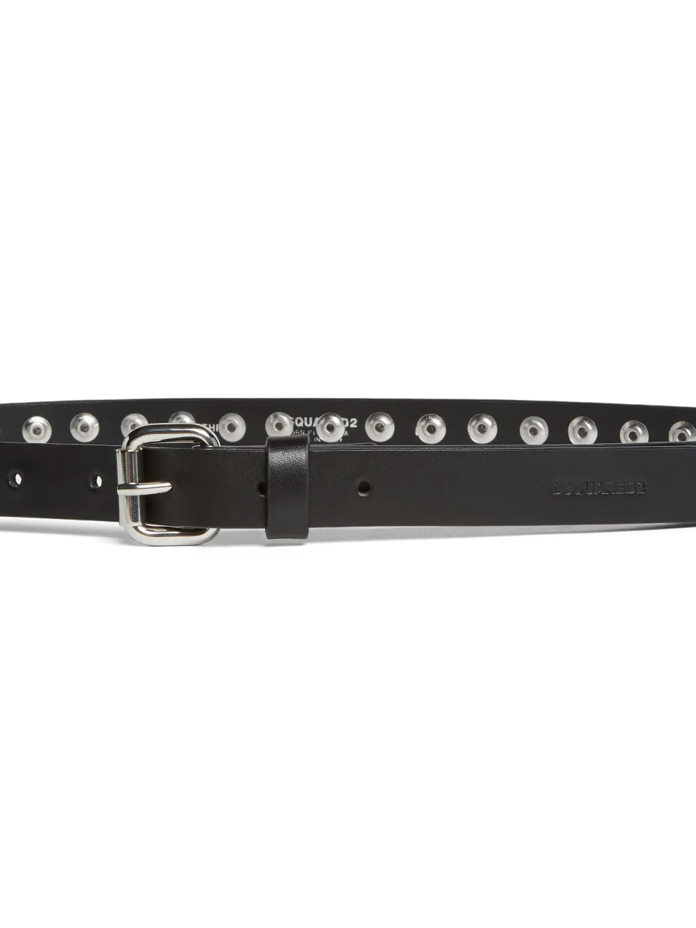 DSQUARED2 Leren riem Zwart