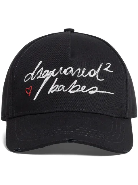 DSQUARED2 logo-embroidered baseball cap