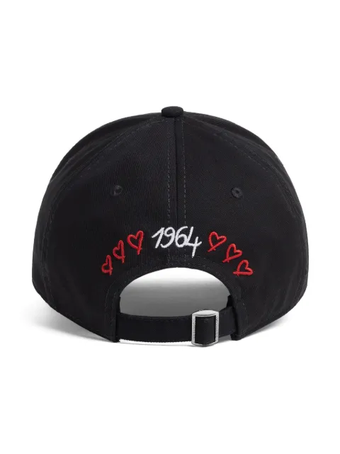 DSQUARED2 logo-embroidered baseball cap BCW016505C00001 - 1