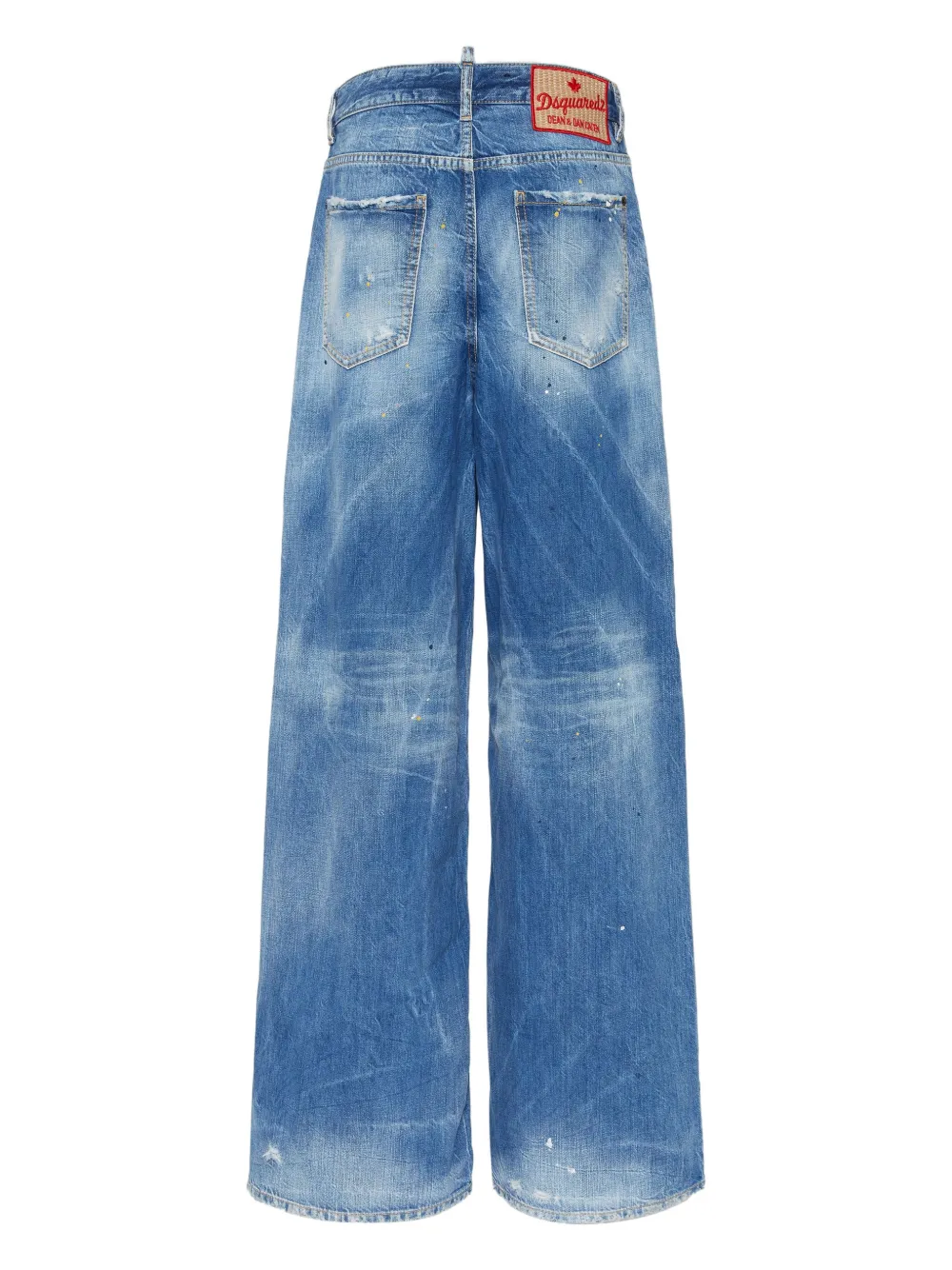 DSQUARED2 Jeans met wijde pijpen - Blauw