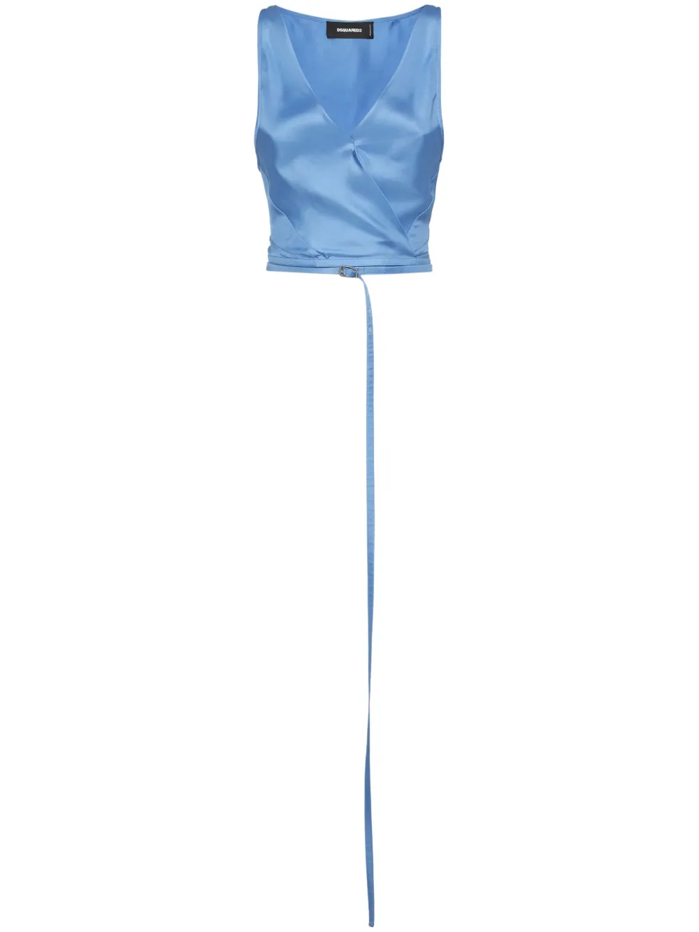 DSQUARED2 strap-detail vest | Blue | Image 1