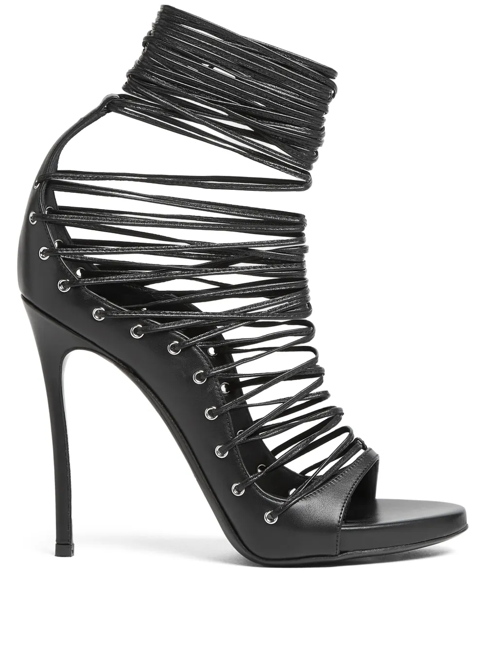 DSQUARED2 leather sandals Black