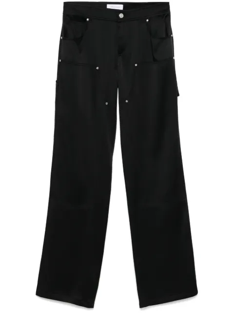 Blumarine satin trousers