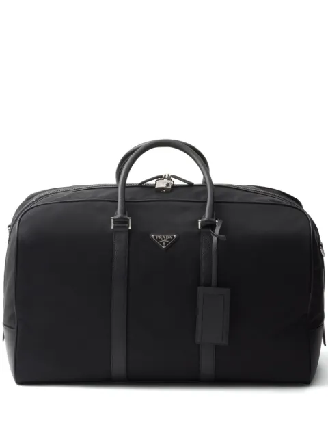 Prada Re-Nylon and Saffiano leather duffle bag