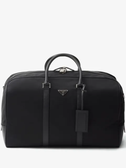 Prada Re-nylon and Saffiano leather duffel bag