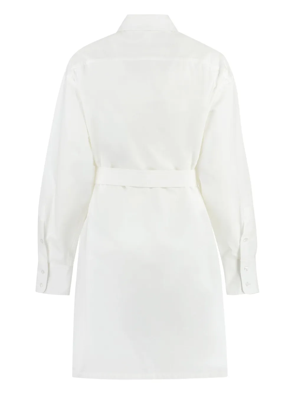 Sportmax Popeline blousejurk - Wit