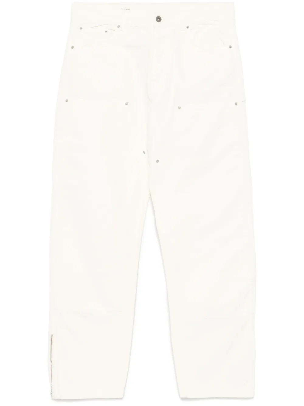 Garment workshop Cargo broek Wit