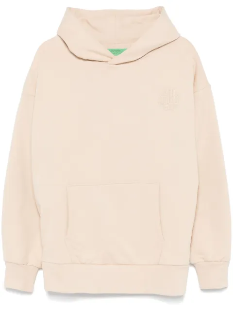 Garment workshop  hoodie con logo bordado y doble capa