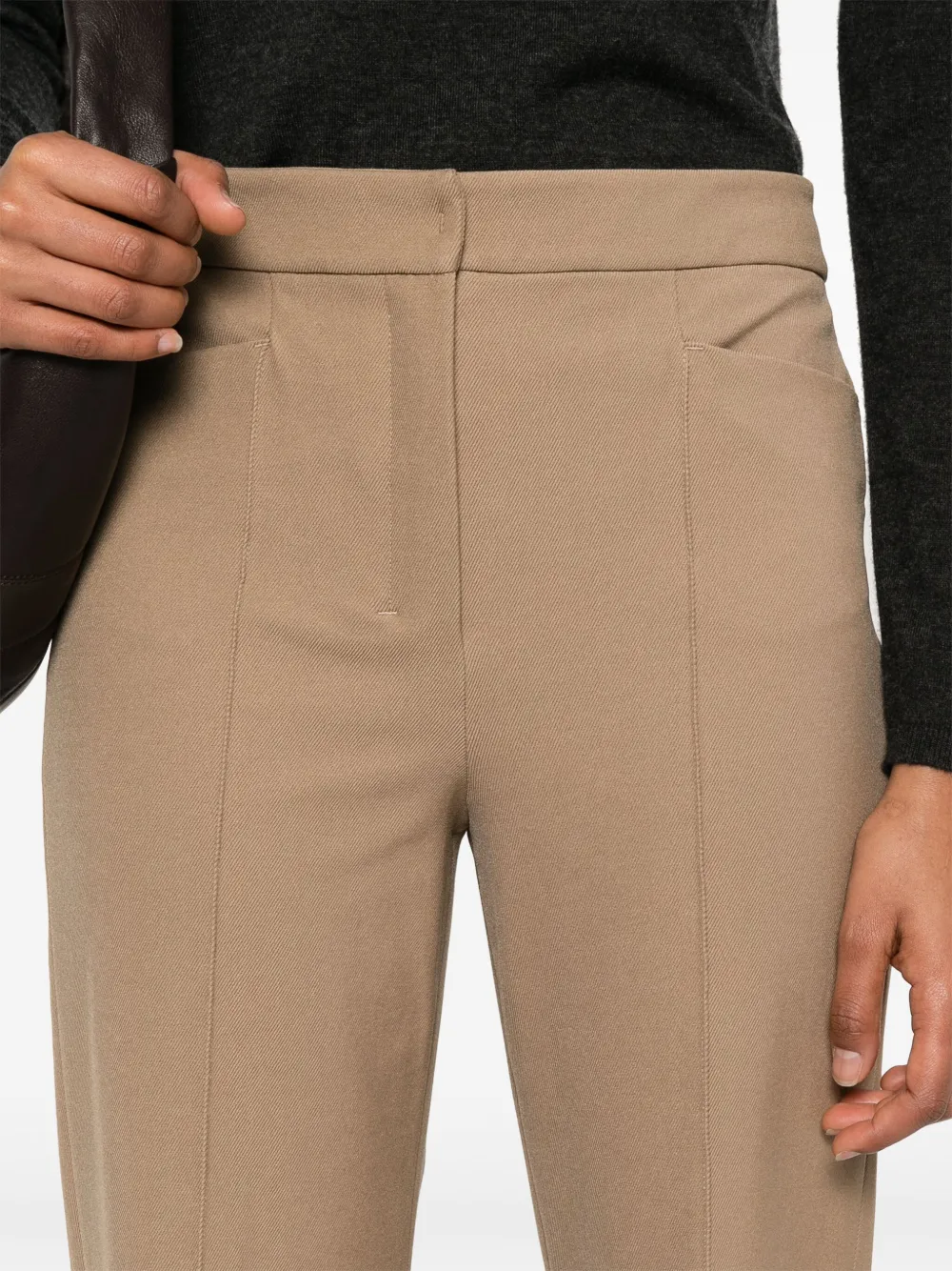 Shop 's Max Mara Zemira Trousers In Brown