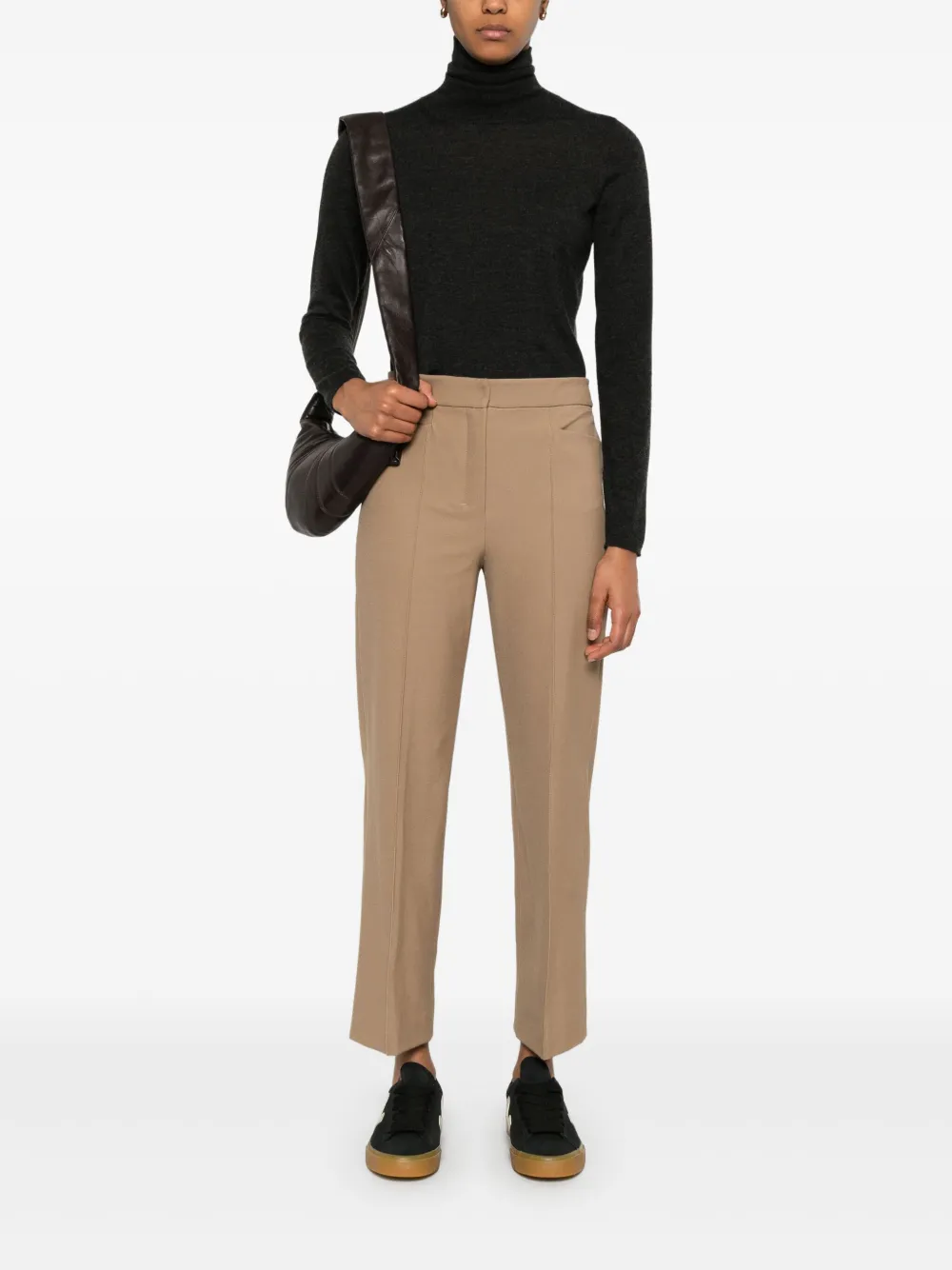 Shop 's Max Mara Zemira Trousers In Brown